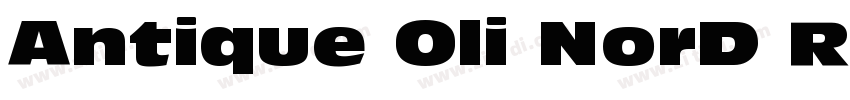 Antique Oli NorD Reg字体转换